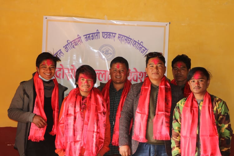 नेपाल आदिवासी जनजाति पत्रकार महासङ्घ सल्यानको अध्यक्षमा पुन 