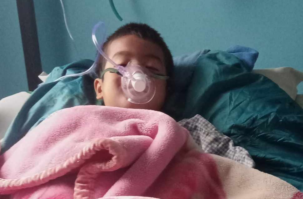 क्यान्सर पिडित बालकको उपचारका लागि सहयोगको याचना 