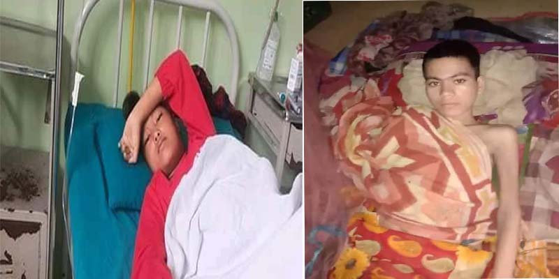 क्यान्सर पीडित पुन र भिरबाट लडेका बुढालाई आर्थिक सहयोग जुट्दै