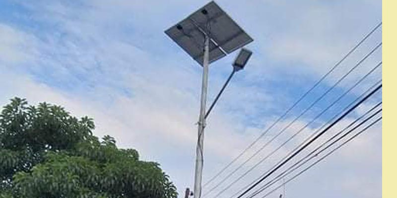 बनगाडका मुख्य वजारहरुमा सडक सौर्य बत्ती र सिसि क्यामरा जडान