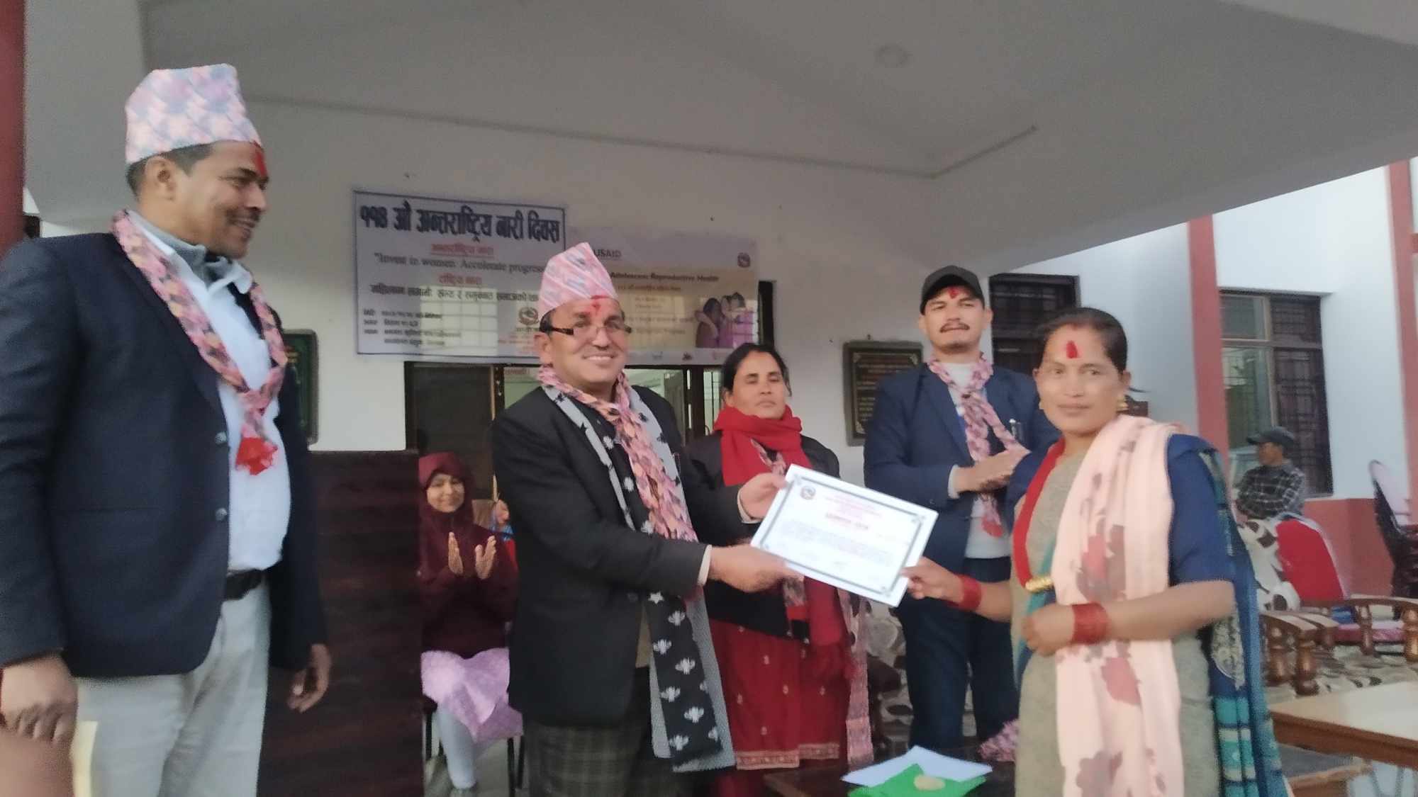 सल्यान बनगाडमा विविध कार्यक्रम गरी अन्तरािष्ट्रय नारी दिवस मनाइयो 