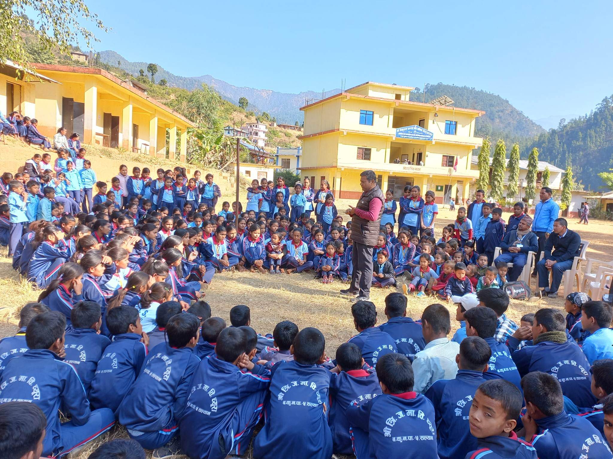 त्रिभुवन जनता मावी च्युरामा  ग्रीन क्लब गठन 