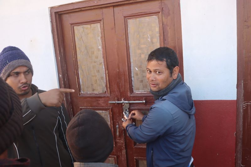 सल्यानको नेत्रलाल बहुप्राविधिक शिक्षालयमा तालाबन्दी