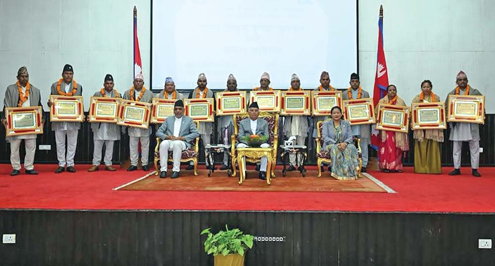 राष्ट्रिय उत्कृष्ट कृषक पुरस्कारबाट सल्यानका भरतनाथ योगी पुरस्कृत
