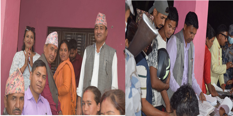 स्थानीय निर्वाचनः  कांग्रेस सभापतिको उम्मेदवारीमा कांग्रेसकै स्वतन्त्र उम्मेदवारी 