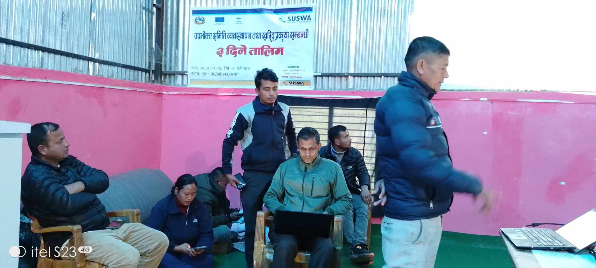 दार्मामा उपभोक्ता समिति व्यवस्थापन तथा खरिद प्रक्रिया सम्बन्धी तिन दिने तालिम सुरु