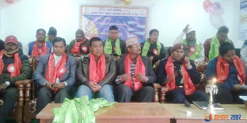 सल्यानमा सुरु भयो सवारी दुर्घटना न्युनिकरण कार्यक्रम 