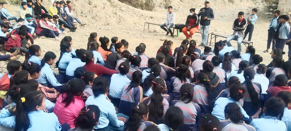 अखिल क्रान्तिकारी नव ज्योति माध्यमिक विद्यालय बावियाचौरको अध्यक्ष्मा सुरोज पुन मगर