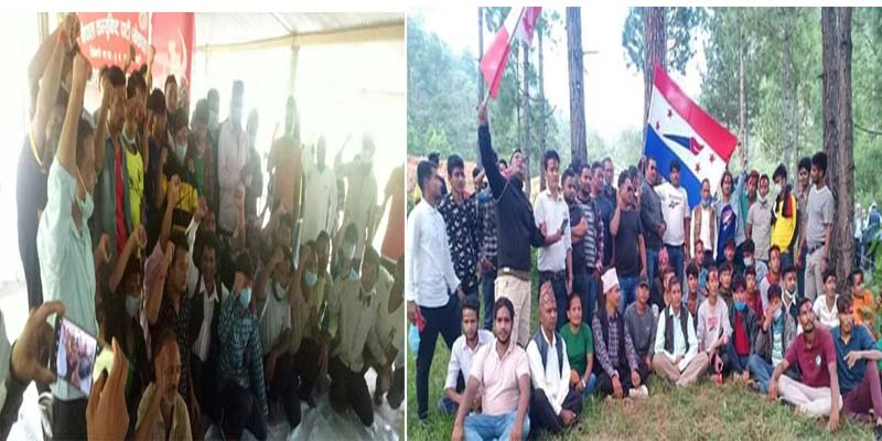 सल्यानमा नेकपा र काँग्रेसबिच कार्यकर्ता तान्ने होडबाजी 