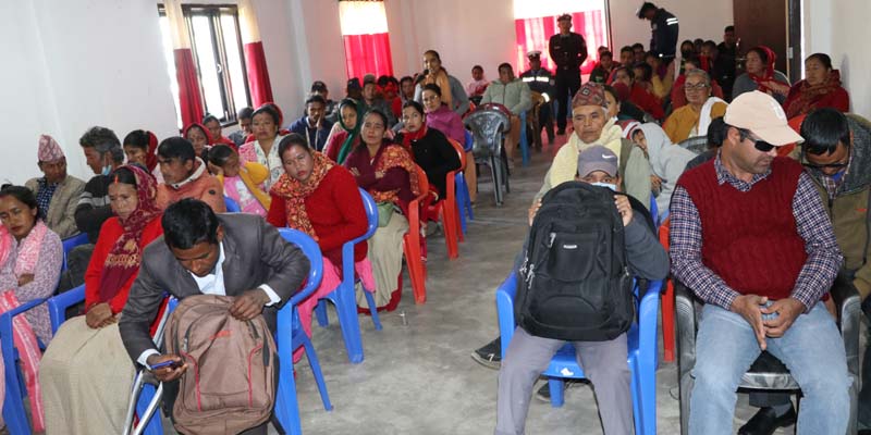 अधिकारबाट वञ्चित भएको सल्यानका अपाङ्गता भएका व्यक्तिहरूको गुनासो 